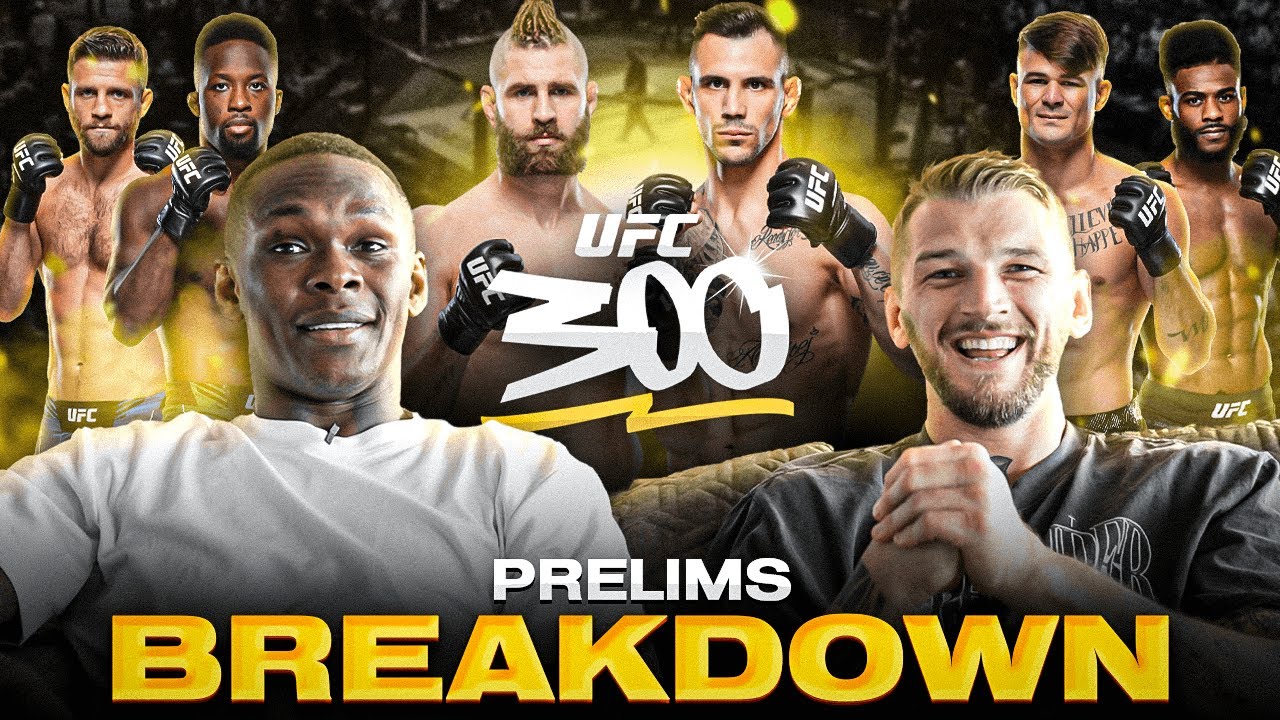 Israel Adesanya \u0026 Dan Hooker Breakdown The UFC 300 Pay Per View