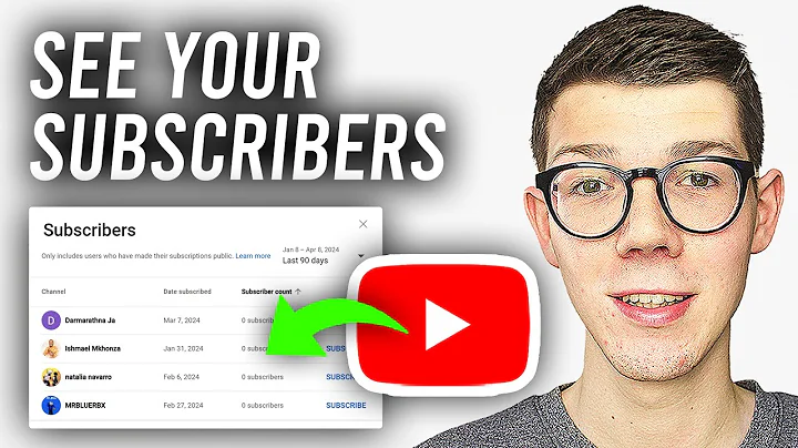 How To See Your Subscribers On YouTube - Full Guide