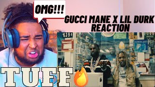 BARS ON BARS OMG!!! | Gucci Mane - Rumors feat. Lil Durk [REACTION]
