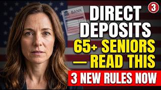 If You Get Direct Deposits, These 3 New Rules Could Affect 65+ Seniors Right Now