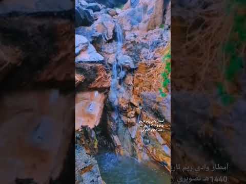 أمطار وادي ريم تاريخ 1440هـ