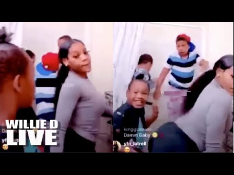 Woman Goes Viral After Twerking On Group Of Little Boys In Her Panties!!