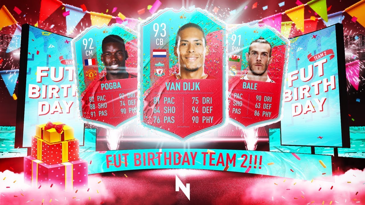 Fut Birthday Team 2 Is Insane 91 Rw Bale 92 Cm Pogba 90 St Lacazette Fifa Ultimate Team Youtube