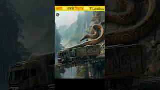 The largest snake ever Titanoboa #shorts #titanoboa #amazingfacts #barnafacts