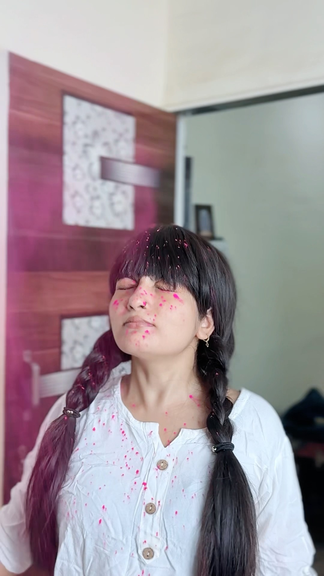 Holi pe chalaki ??|| Sister’s love || tiyaa Ningwal #foryou #trending #youtube #holi