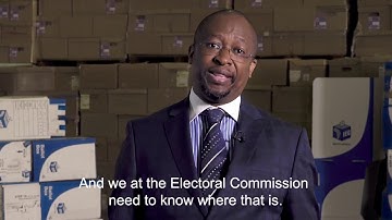 Click, Check, Confirm your address on the voters