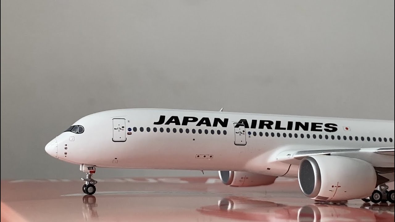 1:400 JC Wings Japan Airlines JAL Airbus A350-900 XWB JA03XJ ECO