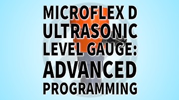 Microflex D Ultrasonic Level Gauge: Advanced Programming