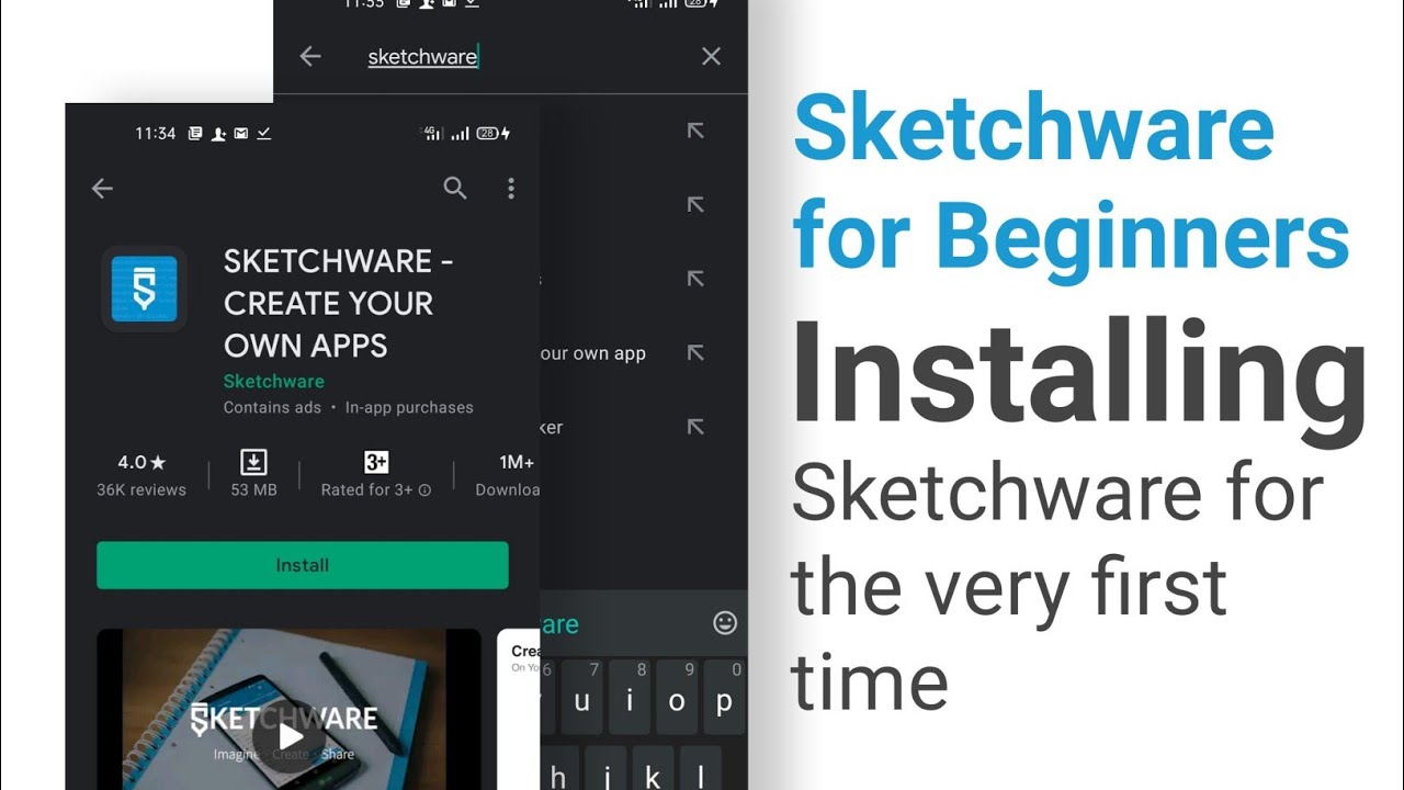Part 1 - Installing Sketchware | Sketchware Training Class - YouTube