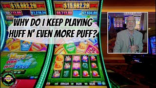 Why Do I Keep Playing The New Huff n' Even More Puff Slot Machine? #hardrocktampa #slots #florida