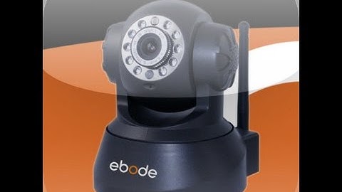 Ebode camera instructie video