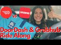 DoorDash & Grubhub Ride Along | Restaurants vs Fast Food Deliveries