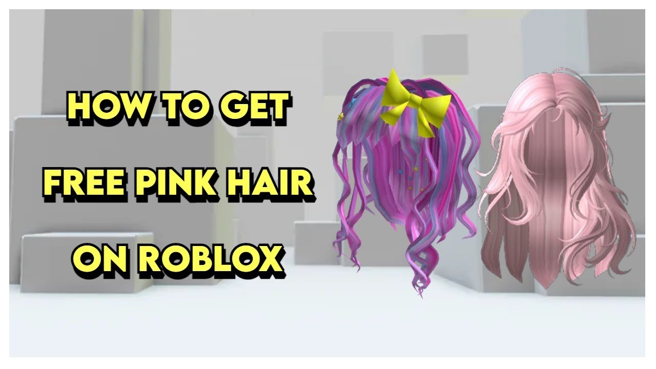 GET THIS FREE NEW PINK HAIR NOW IN ROBLOX 😍🤩 