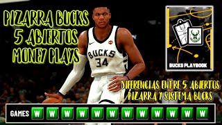 MEJORES JUGADAS NBA 2K20 COMO JUGAR 5 ABIERTOS NBA 2K20 Pizarra Bucks nba 2k20 Sistema bucks nba 2k