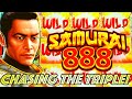 SAMURAI 888 ⚔️ CHASING THE TRIPLE! (TAKEO & KATSUMI) Slot Machine (IGT)