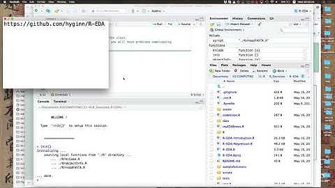 Exploratory Analysis of Biological Data using R Session 1