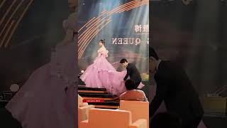 wear a gown when seeing xiao Zhan✍️✍️noted [The Oath of Love] #drama #yangzi #xiaozhan #shorts