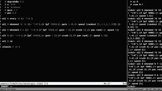 Walkin' In - TidalCycles Livecoding