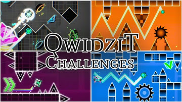 QwidziT Challenges #1 | Geometry Dash Creator Contest Results [4K]