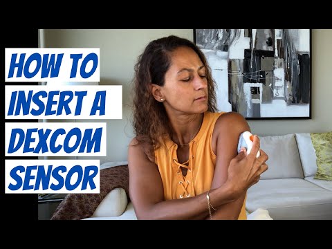 How to Insert a Dexcom Sensor