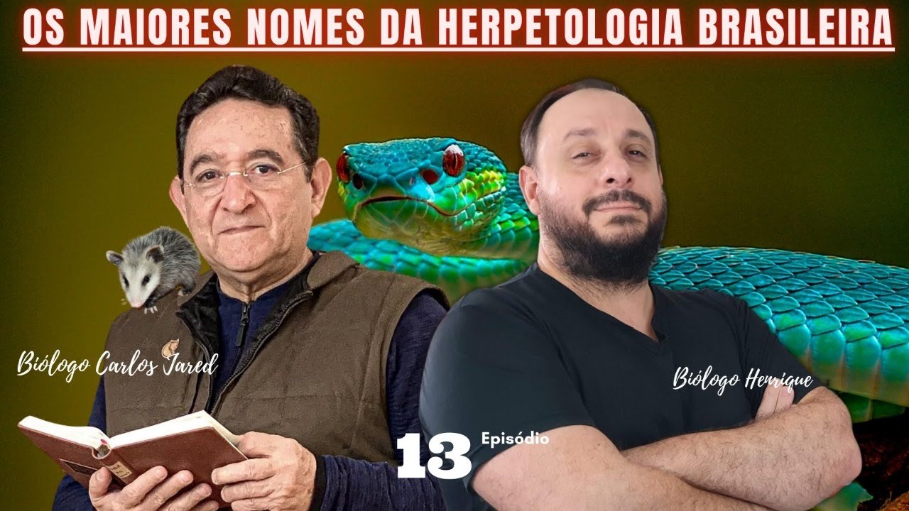 Biólogo Carlos Jared,  Biólogo Henrique ENTREVISTA #13