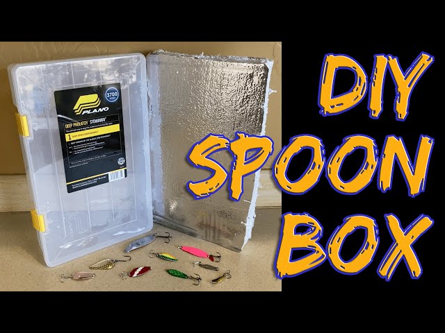 DIY spoon box! Store your spoons best with less mess!! #diyspoonbox 