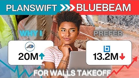 Walls Takeoff Showdown: Planswift Template vs Bluebeam