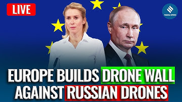 LIVE: EU Unveils ‘Drone Defence Initiative’ in Brussels to Counter Russian Threats & Protect Borders