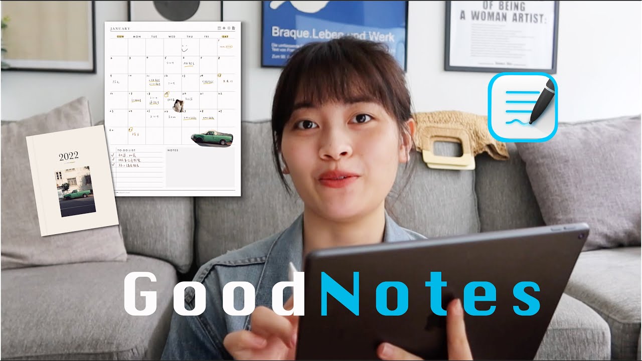iPad電子手帳✍🏻網路免費模板、中短期規劃、3個GoodNotes常用小功能分享
