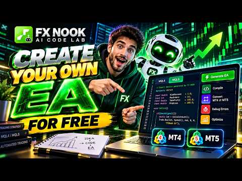 How to Build a Forex Expert Advisor Using AI | Free MT4 & MT5 EA Builder Tutorial