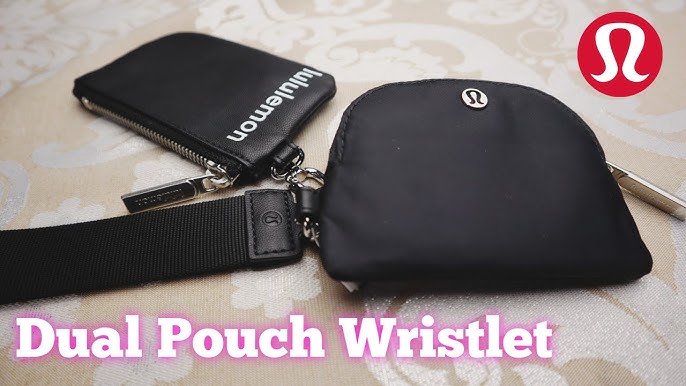 Lululemon Dual Pouch Wristlet VS  Look a Like 