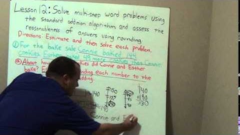4th Grade Math Common Core: Module 1 Lesson 12