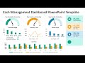 Cash management dashboard powerpoint template  kridha graphics