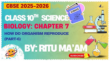 🧬🌸 Class 10 Science | How Do Organisms Reproduce Part 6 | Ritu Sharma Ma’am | LEKHAANKAN VIDHYAPEETH