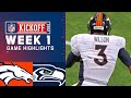 Broncos vs. Seahawks Week 1 - Madden 22 Simulation Highlights (Updated Rosters)