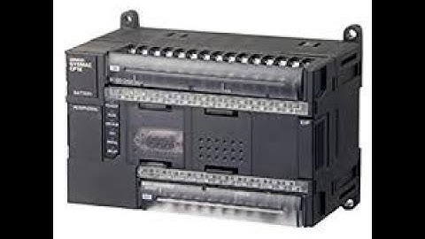 Omron PLC | cx programmer using One push button to start and stop electric equipment