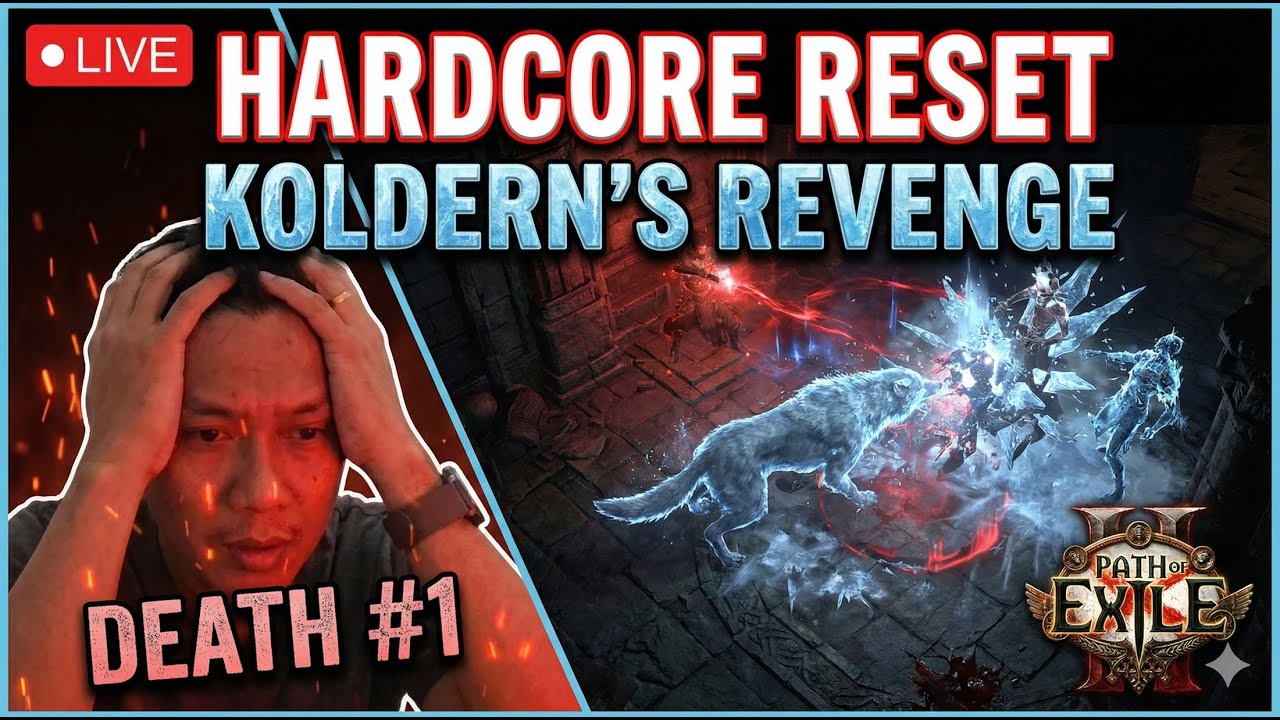 PoE 2 Hardcore Reset | Koldern's Revenge: Perma-Freeze Druid (Fate of the Vaal)