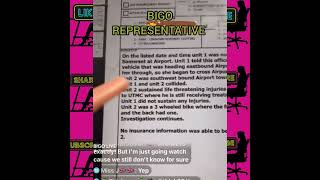 MADAM LO BREAKDOWN PASTOR P ACCIDENT REPORT DIAGRAM