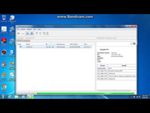 Use PScan to scan open ports