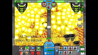 All Temples - Bloon TD Battles