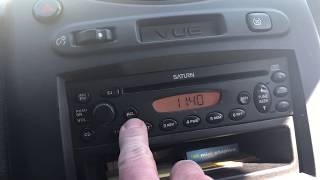 2000 - 2005 Saturn Vue Clock Reprogram