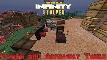 FTB Infinity Evolved - Power and Assembly Table