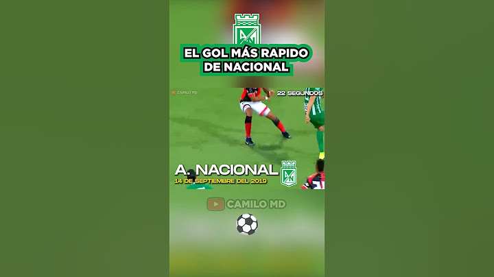 😱El gol más rapido de Atletico Nacional💚🤍 #futbolcolombiano #futbol #ligabetplay