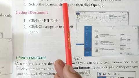 Class:-3 Computer Ch:-5 ( MS WORD 2013 )