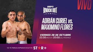 Resultados Cartelera Boxeo Adrián Curiel Vs Maximino Flores 