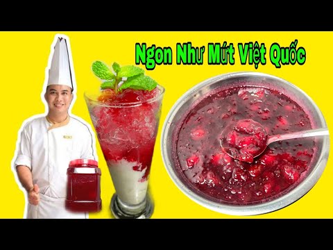 Bí Quyết Làm Mứt Mận Hà Nội Ngon Màu Đẹp Mắt Đơn Giản Tại Nhà