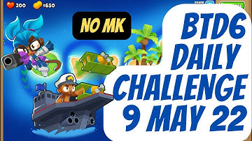 Bloons TD 6 - Daily Challenge (No MK) - "It Should Be Easy" - 9 May 2022 - BTD6