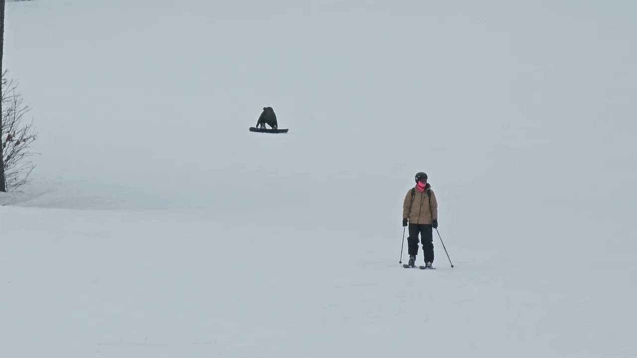 Sammy snowboarding 2/20/2026