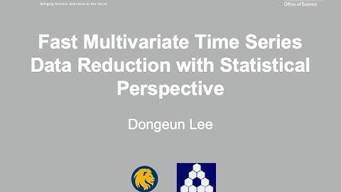 Fast Multivariate Time Series Data Reduction with Statistical Perspective