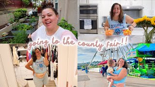 funny parenting things + going to the fair!